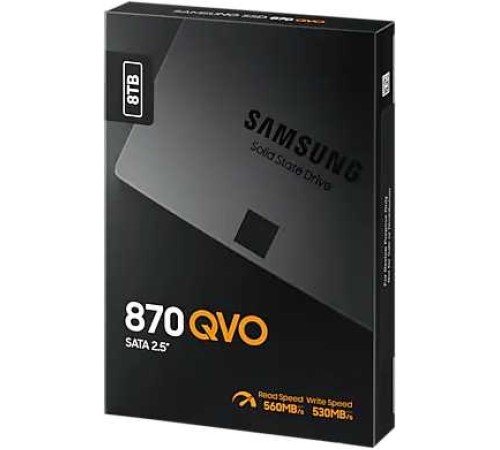 Твердотельный накопитель Samsung 870 QVO MZ-77Q8T0BW