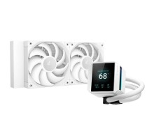 Жидкостная система охлаждения Deepcool MYSTIQUE 240 WH R-LX240-WHDSNMP-G-1