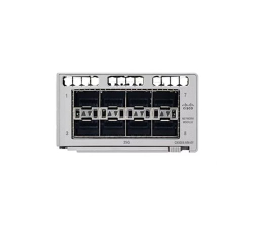 Модуль интерфейсный CISCO Catalyst 9300 8x 25GE / 10GE / 1GE Network Uplink Module (SFP28), C9300X-NM-8Y