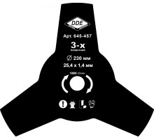 Нож смен. для садовых триммеров DDE 645-457