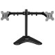 Кронштейн для мониторов ЖК Buro BU-M042-D черный 17"-32" макс.16кг настольный поворот и наклон верт.перемещ.