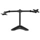 Кронштейн для мониторов ЖК Buro BU-M042-D черный 17"-32" макс.16кг настольный поворот и наклон верт.перемещ.