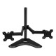 Кронштейн для мониторов ЖК Buro BU-M042-D черный 17"-32" макс.16кг настольный поворот и наклон верт.перемещ.