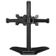 Кронштейн для мониторов ЖК Buro BU-M042-D черный 17"-32" макс.16кг настольный поворот и наклон верт.перемещ.