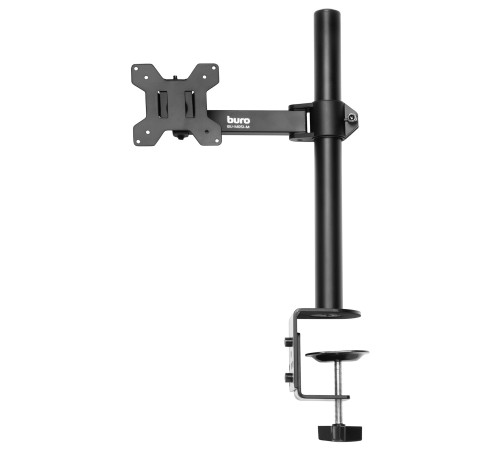Кронштейн для мониторов ЖК Buro BU-M051-M черный 17"-32" макс.8кг крепление к столешнице поворот и наклон