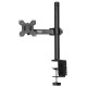 Кронштейн для мониторов ЖК Buro BU-M051-M черный 17"-32" макс.8кг крепление к столешнице поворот и наклон