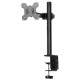 Кронштейн для мониторов ЖК Buro BU-M051-M черный 17"-32" макс.8кг крепление к столешнице поворот и наклон