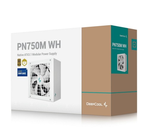 Блок питания ПК Deepcool PN750M WH (R-PN750M-FC0W-WGEU) Блок питания ПК Deepcool PN750M WH (R-PN750M-FC0W-WGEU)