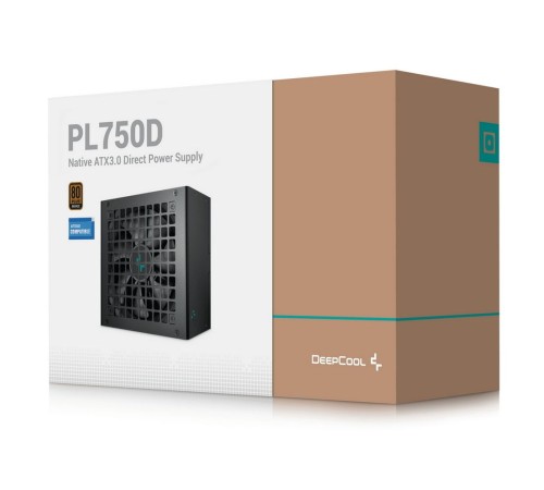 Блок питания ПК Deepcool PL750D (R-PL750D-FC0B-WDEU-V2)