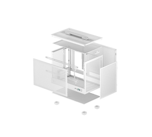 Корпус для ПК Deepcool CH160 MESH WH