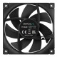 Вентилятор для корпуса Deepcool FT9 SLIM (92mm, 500-2950rpm, 23,2 дБ, PWM 4-pin, black) (R-FT9SLIM-BKWPN1-G)