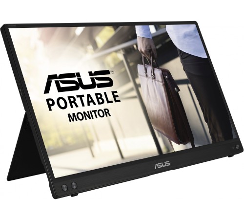 Монитор Asus 15.6" Portable MB16ACV темно-серый IPS LED 16:9 глянцевая 250cd 178гр/178гр 1920x1080 USB