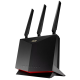 ASUS 4G-AC86U// роутер 802.11 a/b/g/n/ac со встроенным LTE модемом, до 800 + 1733Мбит/c, 2,4 + 5 гГц, 2 антенны LTE, 2 антенны + 1 внутренние Wi-FI, USB, GBT LAN ; 90IG05R0-BM9100 (4G-AC86U)