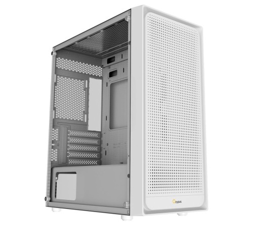 Корпус Ocypus Gamma C50 без БП White (Gamma-C50-WHG000XX-GL)