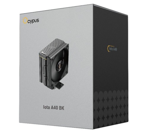 Вентилятор для процессора Cooler Ocypus Iota A40 BK Black 220W/ All Intel/ AMD AM*/ Digital display / Screws