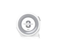 Рулетка Deli Home Series White H8103A 3м х 19мм, клипса, шнурок, эксклюзивный дизайн