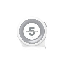 Рулетка Deli Home Series White H8105A 5м х 19мм, клипса, шнурок, эксклюзивный дизайн