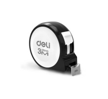 Рулетка Deli Home Series White H8003A 3м х 16мм, эксклюзивный дизайн