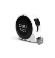 Рулетка Deli Home Series White H8003B 3м х 16мм, эксклюзивный дизайн