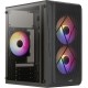 Корпус Aerocool CS-107-A-BK-v2 черный без БП mATX 2x120mm 1xUSB2.0 1xUSB3.0 audio