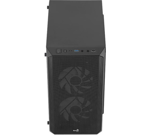 Корпус Aerocool CS-107-A-BK-v2 черный без БП mATX 2x120mm 1xUSB2.0 1xUSB3.0 audio