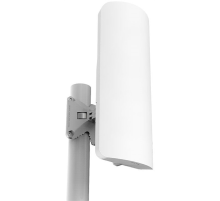 Точка доступа MikroTik mANTBox 2 12s with 12dBi 120 degrees 2.4Ghz sector antenna, Dual Chain 802.11bgn wireless, 600MHz CPU, 64MB RAM, 1x Gigabit LAN, PSU, POE, pole mount,  RouterOS L4 (RB911G-2HPnD-12S)
