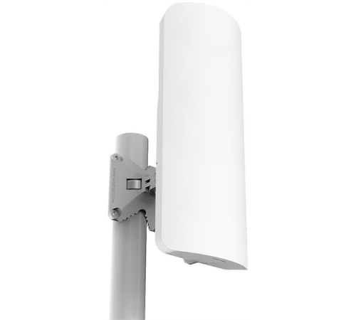 Точка доступа MikroTik mANTBox 2 12s with 12dBi 120 degrees 2.4Ghz sector antenna, Dual Chain 802.11bgn wireless, 600MHz CPU, 64MB RAM, 1x Gigabit LAN, PSU, POE, pole mount,  RouterOS L4 (RB911G-2HPnD-12S)