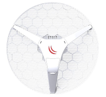Точка доступа MikroTik LHG XL HP5 4pack (LHG XL HP5 with 27dBi 5GHz antenna, Dual Chain High Power 802.11an wireless, 600MHz CPU, 64MB RAM, 1x LAN, POE, PSU, RouterOS L3) – all four antennas in single box (RBLHG-5HPnD-XL4pack)