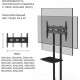 Подставка для телевизора Onkron TS1351 черный 40"-65" макс.45.5кг напольный мобильный