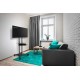 Подставка для телевизора Onkron TS1351 черный 40"-65" макс.45.5кг напольный мобильный