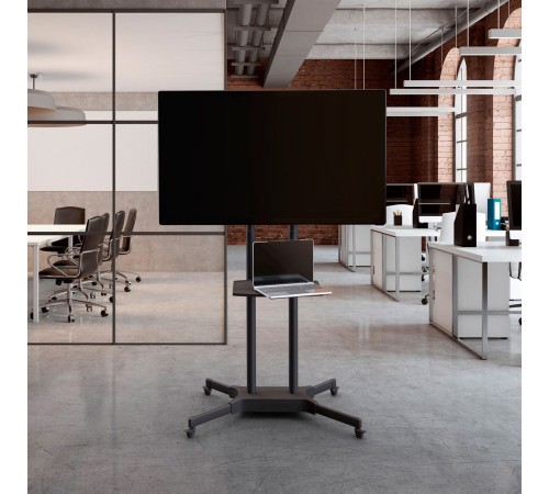 Подставка для телевизора Onkron TS1351 черный 40"-65" макс.45.5кг напольный мобильный Подставка для телевизора Onkron TS1351 черный 40"-65" макс.45.5кг напольный мобильный