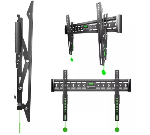 Кронштейн для телевизора Onkron TM6 черный 43"-85" макс.68кг настенный наклон