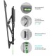 Кронштейн для телевизора Onkron TM6 черный 43"-85" макс.68кг настенный наклон