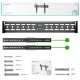 Кронштейн для телевизора Onkron TM6 черный 43"-85" макс.68кг настенный наклон