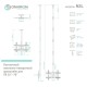 Кронштейн для телевизора Onkron N2L черный 32"-80" макс.68кг потолочный наклон