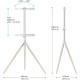 Подставка для телевизора Onkron TS1220 белый 32"-65" макс.35кг напольный
