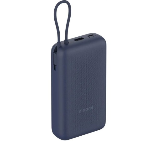 Внешний аккумулятор Xiaomi 33W Power Bank 20000mAh (встроенный кабель) синий GL PB2030MI (BHR8975GL)