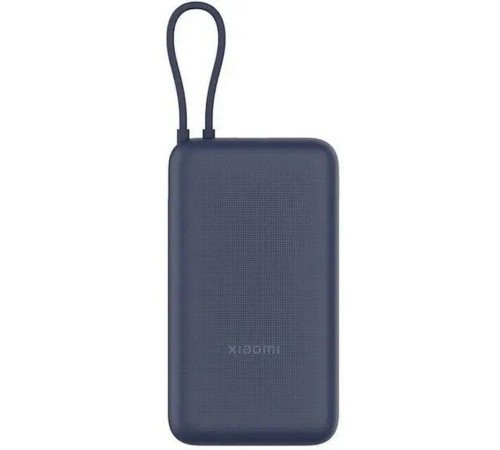 Внешний аккумулятор Xiaomi 33W Power Bank 20000mAh (встроенный кабель) синий GL PB2030MI (BHR8975GL)