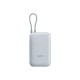 Внешний аккумулятор Xiaomi Power Bank 10000mAh (встроенный кабель) Ледяной синий GL P15ZM (BHR9073GL)