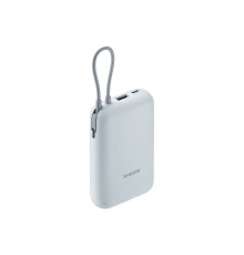 Внешний аккумулятор Xiaomi Power Bank 10000mAh (встроенный кабель) Ледяной синий GL P15ZM (BHR9073GL)