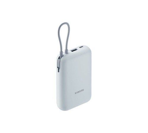 Внешний аккумулятор Xiaomi Power Bank 10000mAh (встроенный кабель) Ледяной синий GL P15ZM (BHR9073GL) Внешний аккумулятор Xiaomi Power Bank 10000mAh (встроенный кабель) Ледяной синий GL P15ZM (BHR9073GL)