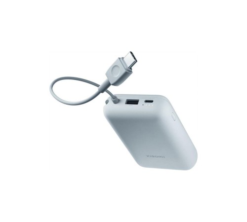 Внешний аккумулятор Xiaomi Power Bank 10000mAh (встроенный кабель) Ледяной синий GL P15ZM (BHR9073GL) Внешний аккумулятор Xiaomi Power Bank 10000mAh (встроенный кабель) Ледяной синий GL P15ZM (BHR9073GL)