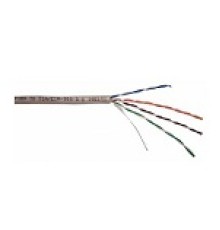 Кабель TWT FTP, серии XS, 4 пары, Кат.5e, PVC, серый, 305 метров (TWT-5EFTP-XS)