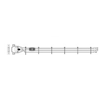 Кабель Gospower 0504-18030040,  Power cable DC 3m