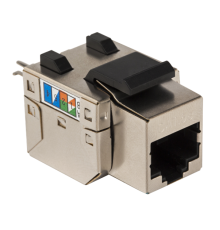 Модуль Keystone Tooless, RJ-45, кат.6, UTP, 180 градусов, белый (LAN-TK45U6/180-WH)