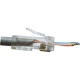 Коннектор RJ45 тип EZ, 8P8C, UTP, Cat.6, универсальный, со вставкой, покрытие 50 микрон,100 шт. (LAN-EZ45-8P8C/U6-100)