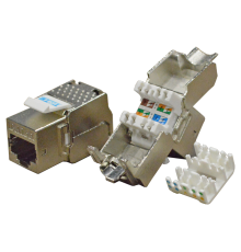 Модуль Keystone RJ45, Cat.6, STP, 180 градусов (TWT-OK45STP180/6)