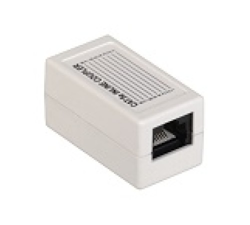 ITK Проходной адаптер кат.5E UTP, тип RJ45-RJ45, белый (CS70-1C5EU) ITK Проходной адаптер кат.5E UTP, тип RJ45-RJ45, белый (CS70-1C5EU)
