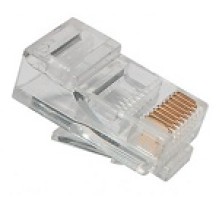 Коннектор ITK (CS3-1C5EF) кат.5e RJ45 прозрачный (упак.:1шт)