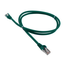 Патч-корд LANMASTER LSZH FTP кат.5e, 10 м, зеленый (LAN-PC45/S5E-10-GN)